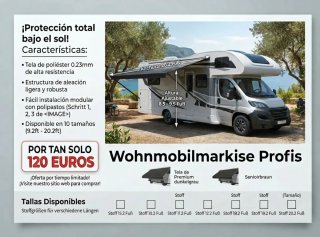 Toldo Profis para caravana/autocaravana
