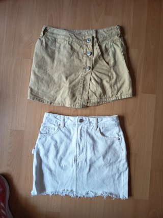 Lote 2 Faldas Bershka Talla S