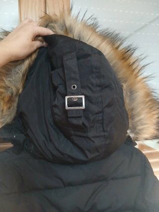 Abrigo Pepe Jeans mujer negro