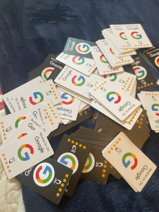 30 Tarjetas NFC Google Reviews