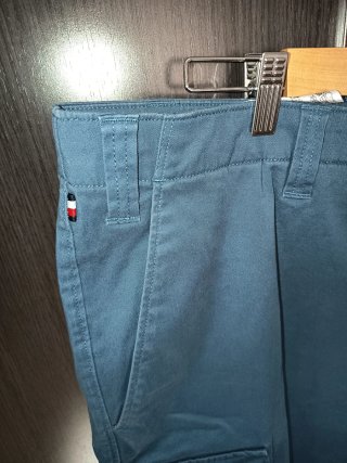 Pantalón Corto Cargo Azul