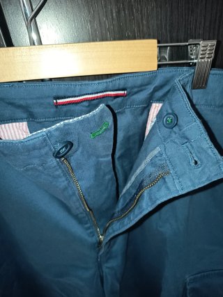 Pantalón Corto Cargo Azul
