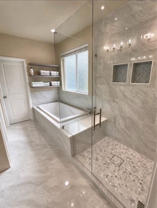 Reforma de baño moderno