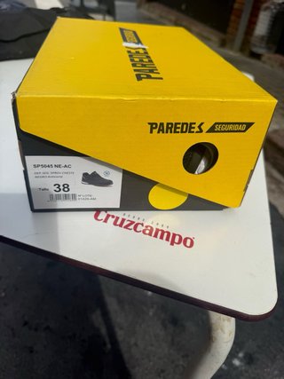 Zapatos de Seguridad Paredes CHESTE S1 Talla 38