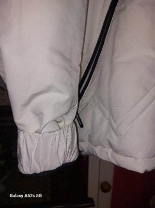 Abrigo Bimba y Lola Blanco Talla M