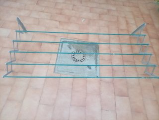 Tendedero plegable 5 barras de 80centimetros