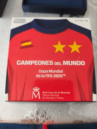 Pack Campeones. Selección española, moneda plata