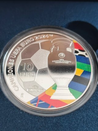 Pack Campeones. Selección española, moneda plata