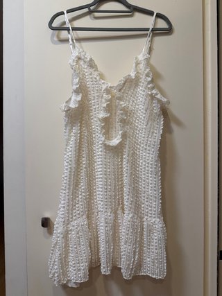 Vestido lencero blanco