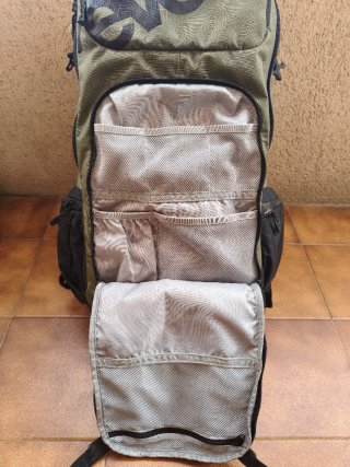 Mochila EVOC FR TOUR E-RIDE Verde Oliva talla M/L