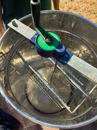 Centrifugadora miel apicultura para langstroth