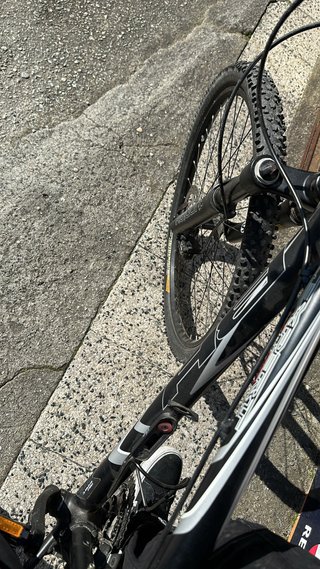 Bicicleta de Montaña Negra