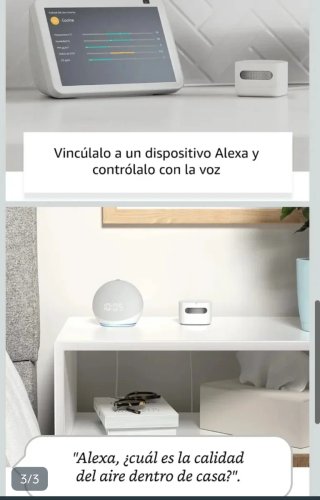 Medidor Calidad Aire Amazon Smart Monitor