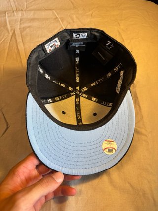 Gorra New Era 59FIFTY NY Yankees Negra Flores7 1/2