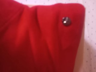 BOTINES ROJOS MUJER Y BOLSO