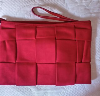 BOTINES ROJOS MUJER Y BOLSO