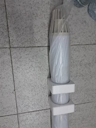 Tubo de salida de humos para campana 10×112cm