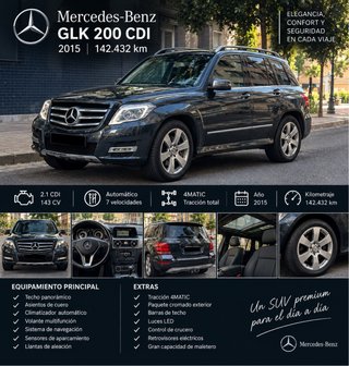 Mercedes-Benz Clase GLK 2015