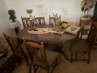 Mesa de Comedor con 6 Sillas