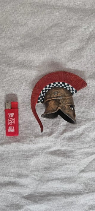 Casco Espartano Griego Miniatura