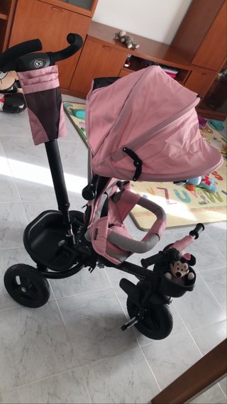 Triciclo de paseo rosa
