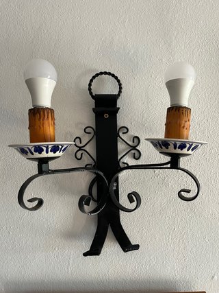 Lampara ceramica