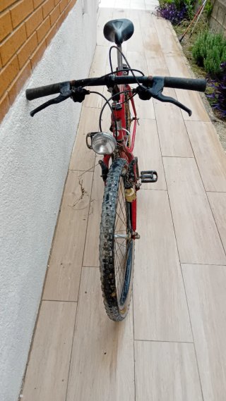 Bicicleta de Montaña Roja