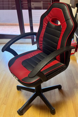 Silla Gaming Racing Negra y Roja