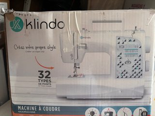 Máquina de coser KLIINDO 32 puntos