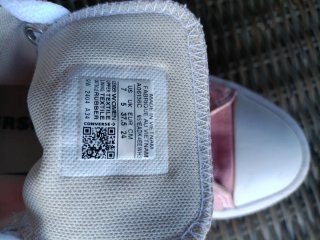 Zapatillas Converse All Star Rosa(suela doble)