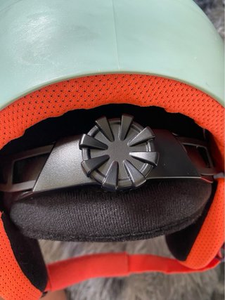 Casco esquí/snowboard WEDZE PST 500 verde/naranja