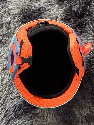 Casco esquí/snowboard WEDZE PST 500 verde/naranja