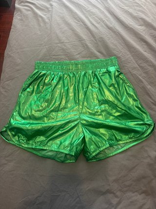 Pantalón corto deporte disfraz carnaval.