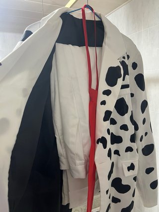 Traje Disfraz Estampado Dálmata