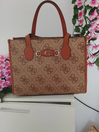 Bolso Guess Beige y Marrón