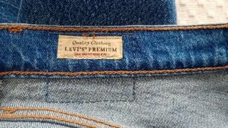 Vaqueros Levi's Azules. Un solo uso. Talla WL.