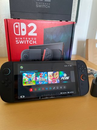 nintendo switch 2 en caja original