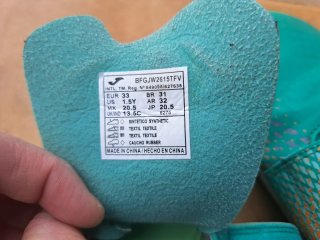 Botas fútbol Joma Gol barefoot talla 33