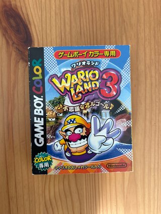 Wario Land 3 (Game Boy Color) - Ed. Japonesa