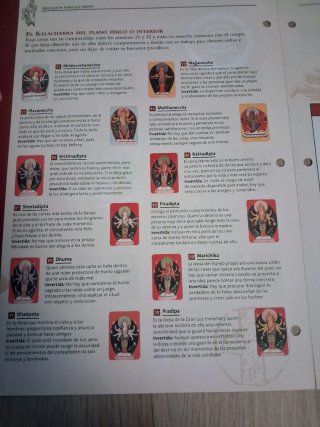 Oráculo de Kalachakra Tarot Cartas