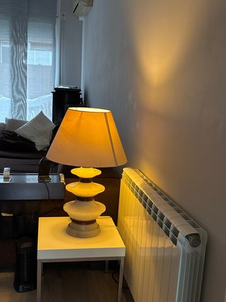 Lámpara de mesa de alabastro  65 de alto