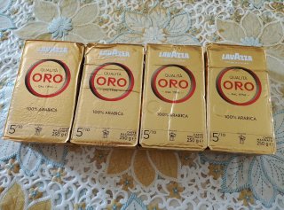 4 Confezioni Caffè Lavazza Qualità Oro