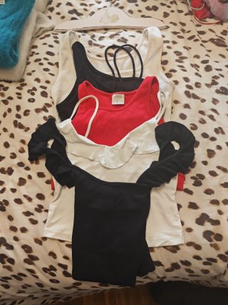 Pack 5 Camisetas Tirantes para Mujer  Talla xs