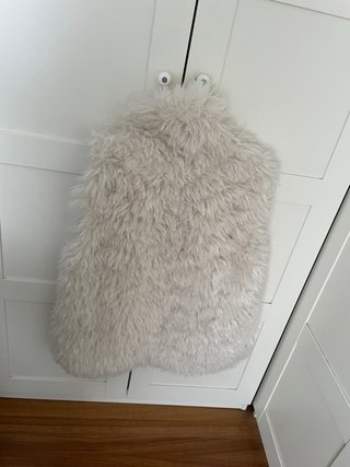 Chaleco de pelo Zara