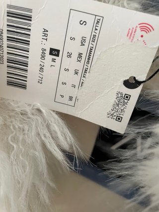 Chaleco de pelo Zara