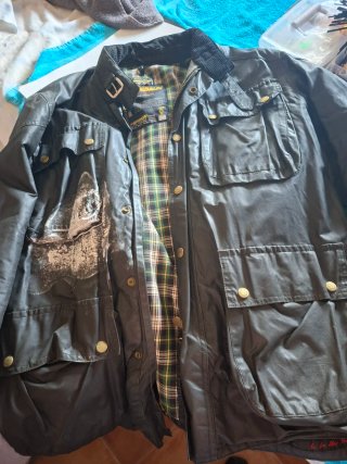 Chaqueta Garibaldi Talla 64 Negra