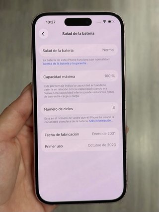 IPHONE 15 128GB SALUD 100%