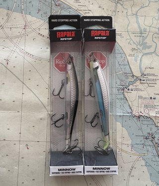 Lote 2 Rapala Ripstop Minnow 12 cm - 369
