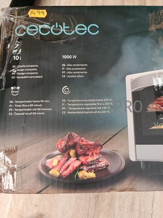 MINI FORNO DA BANCO CECOTEC