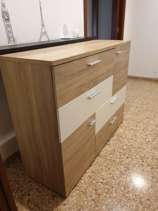 Cómoda IKEA bicolor
